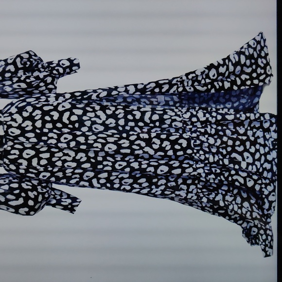 Hanifa Alia Maxi Black White Dress Size XL Sold Out - Picture 10 of 13